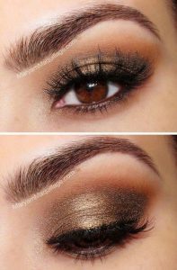 Elisabeth Beauté - Maquillage des yeux bruns : ambre, noisette ou marron, quelles nuances choisir pour faire pétiller votre regard yeux bruns