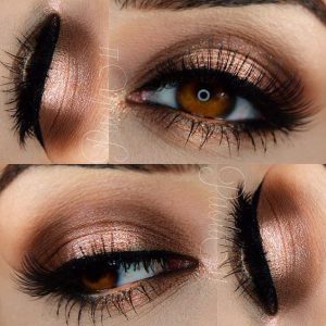 Elisabeth Beauté - Maquillage des yeux bruns : ambre, noisette ou marron, quelles nuances choisir pour faire pétiller votre regard yeux bleus